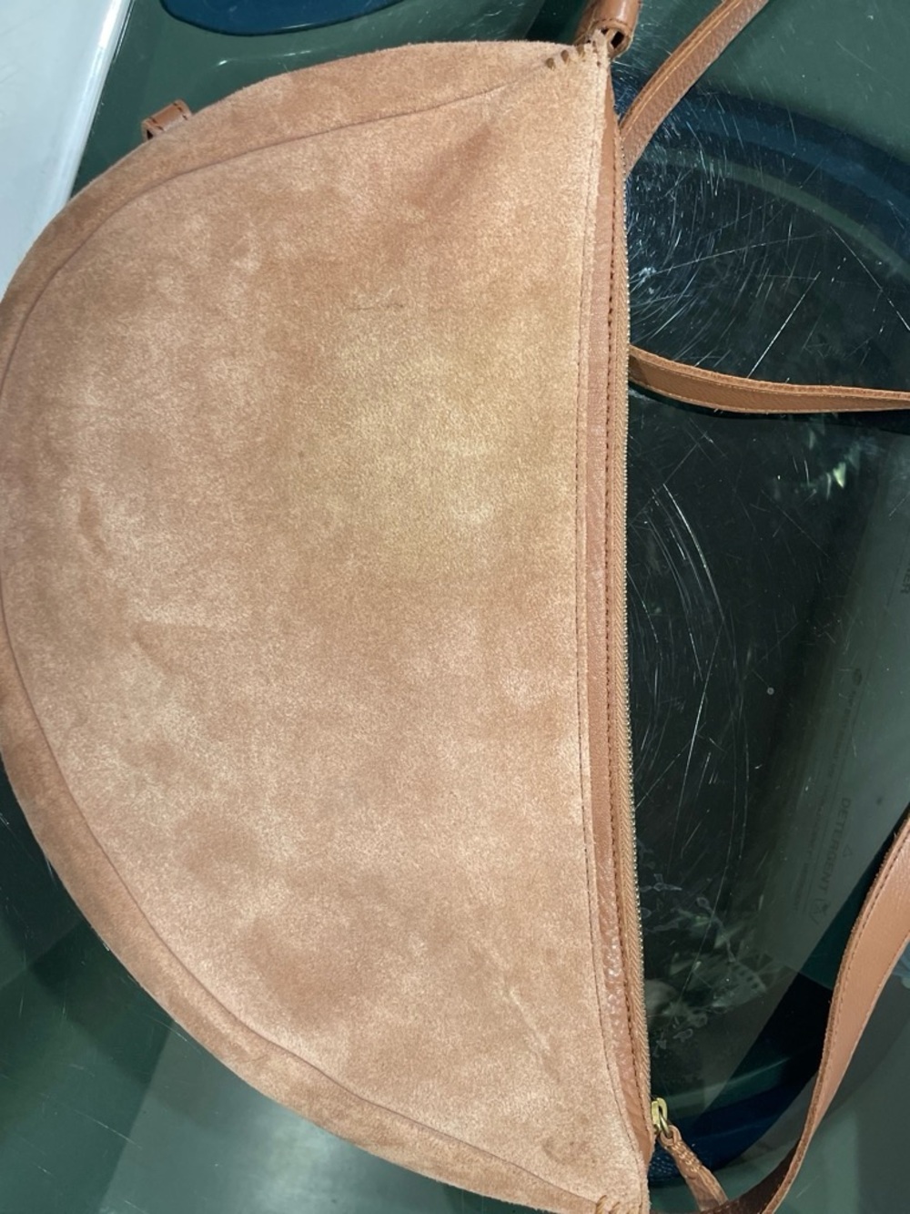Crescent Crossbody — Brown Suede Shoulder Tess Large Sling Bag The Sak - Picture 6 of 8